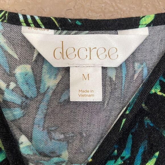 Decree tropical leaf dress size M - Picture 8 of 8